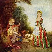 Jean antoine Watteau, Der Tanz